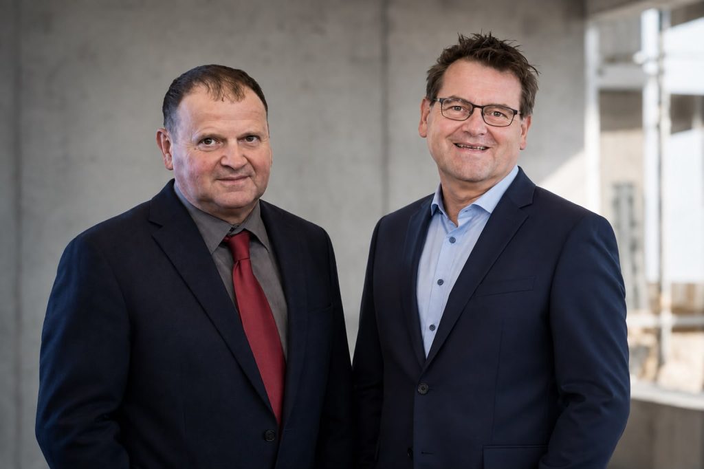 August und Rudolf Hafner, Geschäftsführer AHR Projekt GmbH