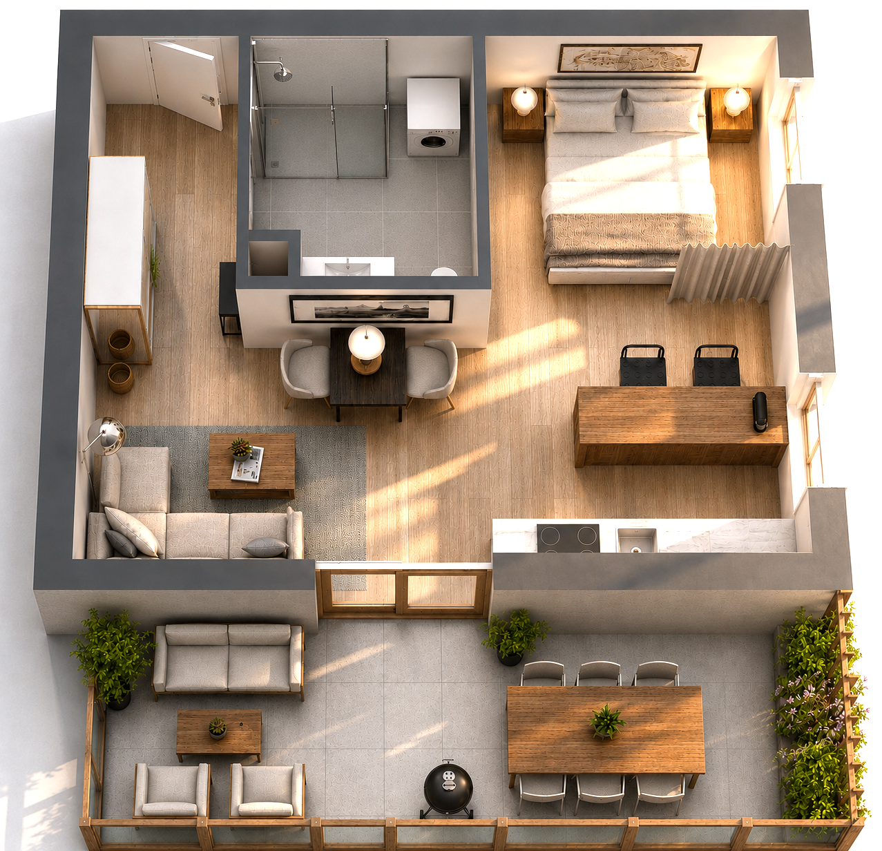 Grundriss Beispiel 3